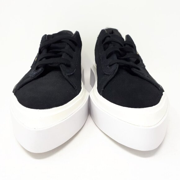 Adidas Hypersleek EE7037 Casual Platform Shoe Sneaker Womens 7.5 US Black White - Picture 7 of 12